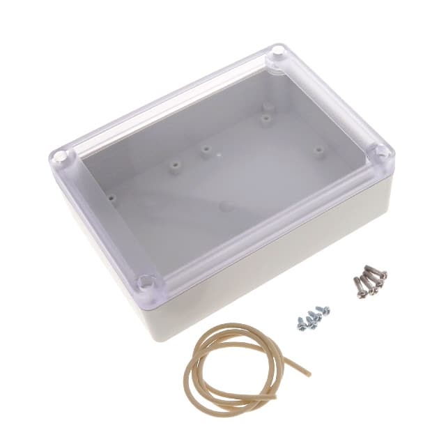 RP1200C BOX PLAS WHT 5.710"L X 4.130"W