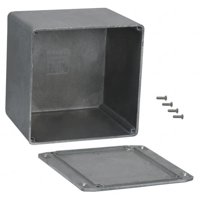 1590VFL BOX ALUM UNPTD 4.724"L X 4.724"W