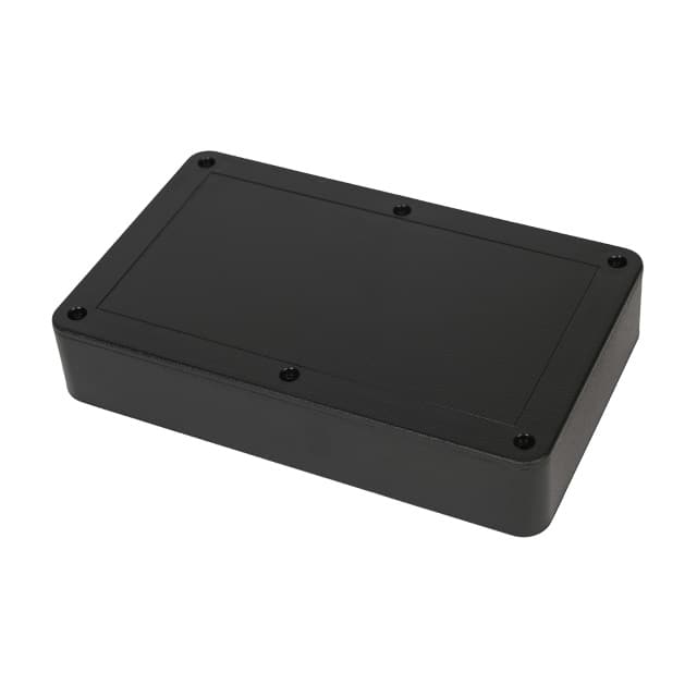 CU-3297 BOX ABS BLACK 8.320"L X 5.070"W