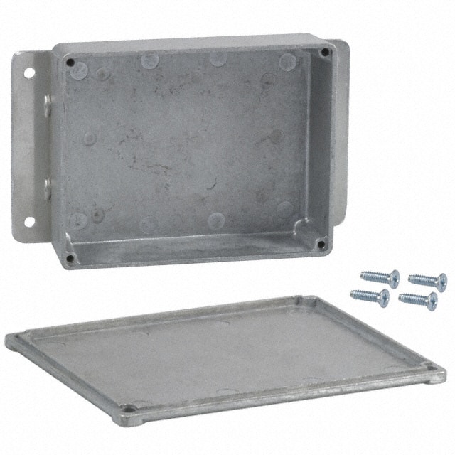 CU-4473 BOX ALUM NAT 4.680"L X 3.688"W