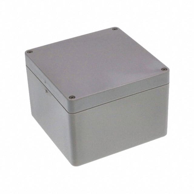 RB55P06G28G BOX PLASTIC GRAY