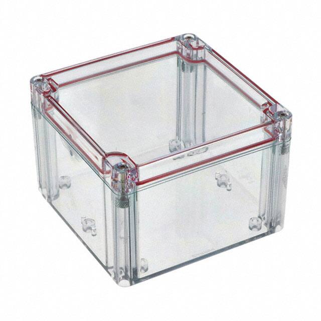 RB55P06C28C BOX PLASTIC CLEAR