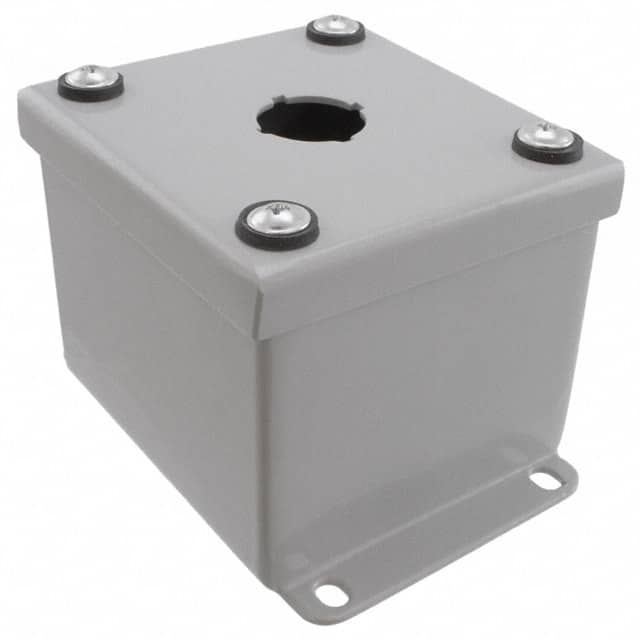SPB-3901 BOX STEEL GRAY 2.750"L X 3.250"W