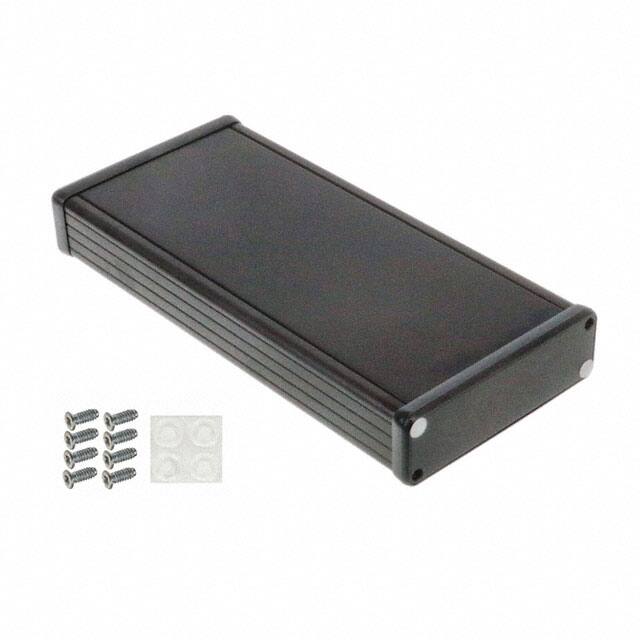 1455L2201BK BOX ALUM BLACK 8.661"L X 4.055"W