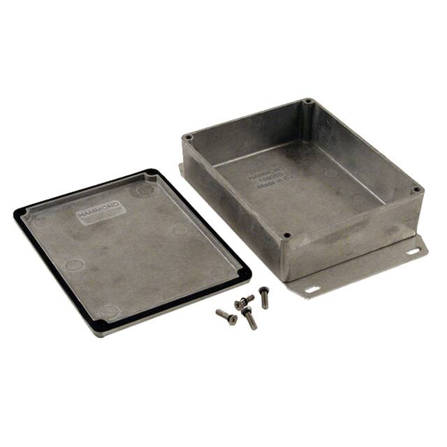 1590WBBF BOX ALUM UNPTD 4.705"L X 3.701"W