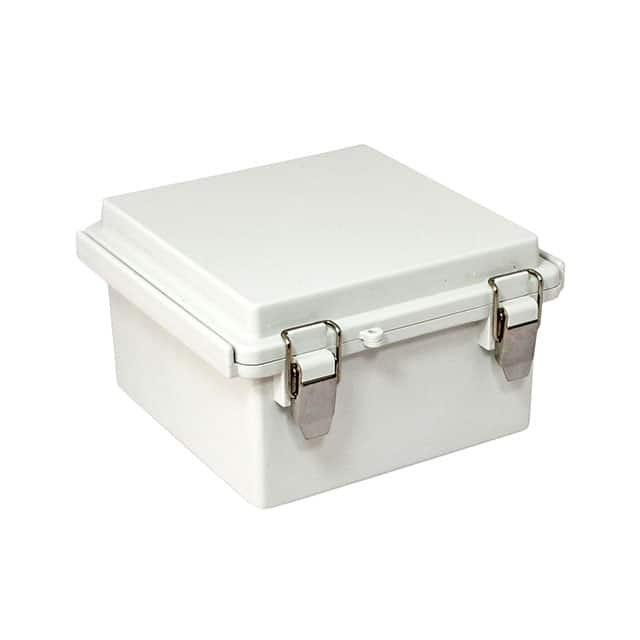 PTQ-11046 BOX PLAS GRAY 6.177"L X 5.906"W