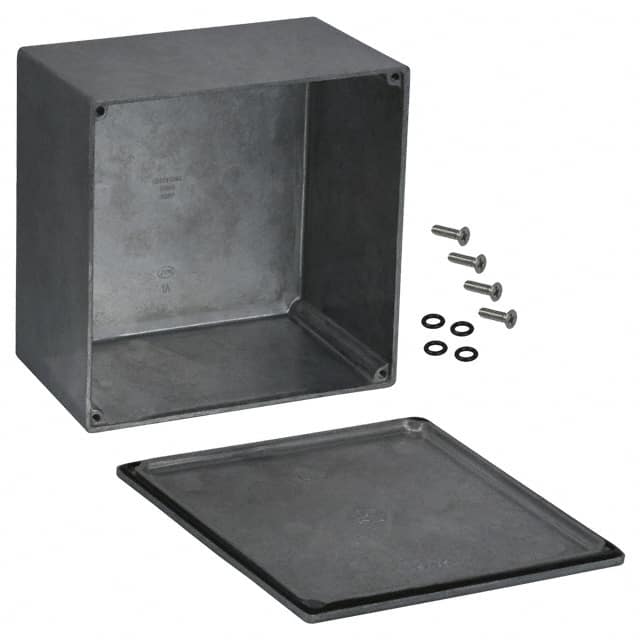 1590WK BOX ALUM UNPTD 4.921"L X 4.921"W