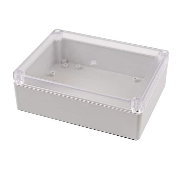 RP1230C BOX PLAS WHT 6.520"L X 4.940"W