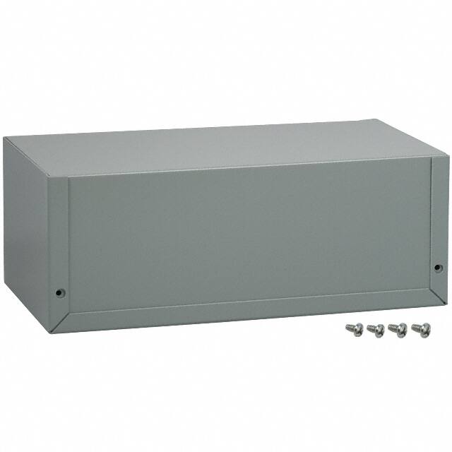 1411S BOX ALUM GRAY 7.990"L X 4"W