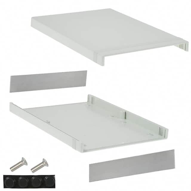 1598HGY BOX ABS GRAY 11.059"L X 7.870"W