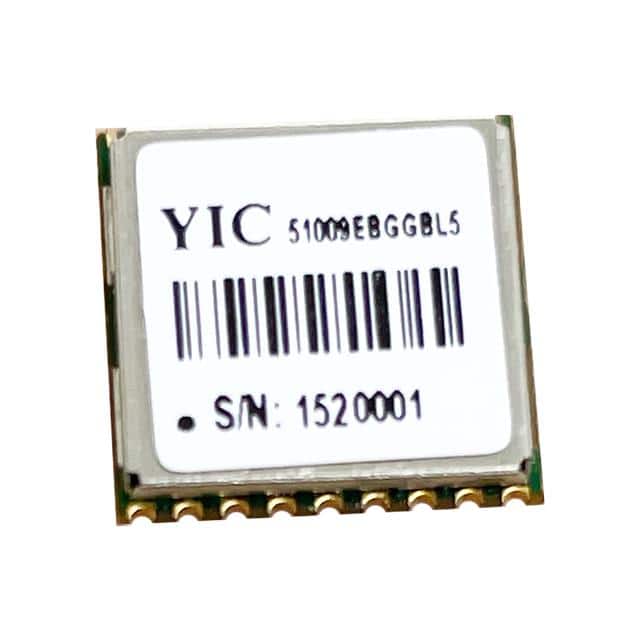 YIC51009EBGGBL5 RF RCVR GNSS/GPS L1+L5 MODULE