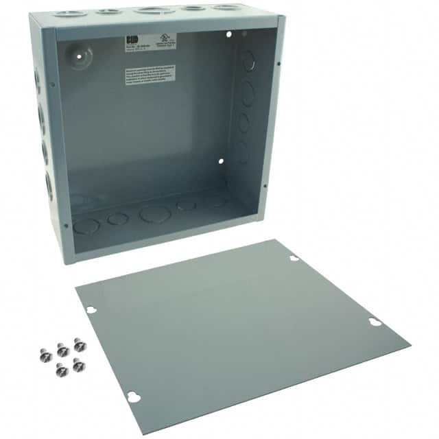 JB-3960-KO BOX STEEL GRAY 4"L X 10"W