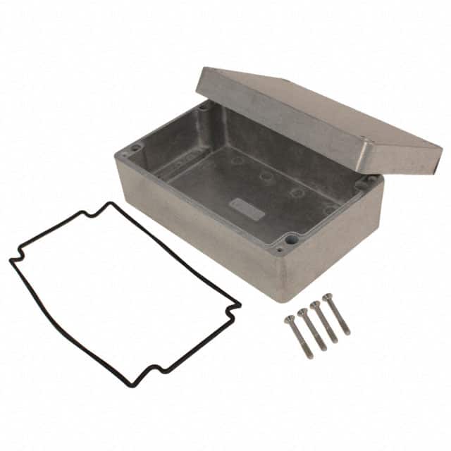 1550Z116 BOX ALUM UNPTD 6.315"L X 3.953"W