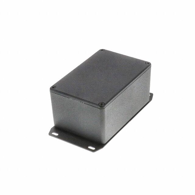 1590TFBK BOX ALUM BLACK 4.744"L X 3.150"W
