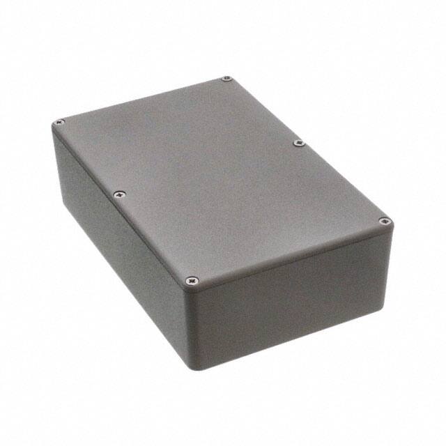 1590DGY BOX ALUM GRAY 7.402"L X 4.724"W