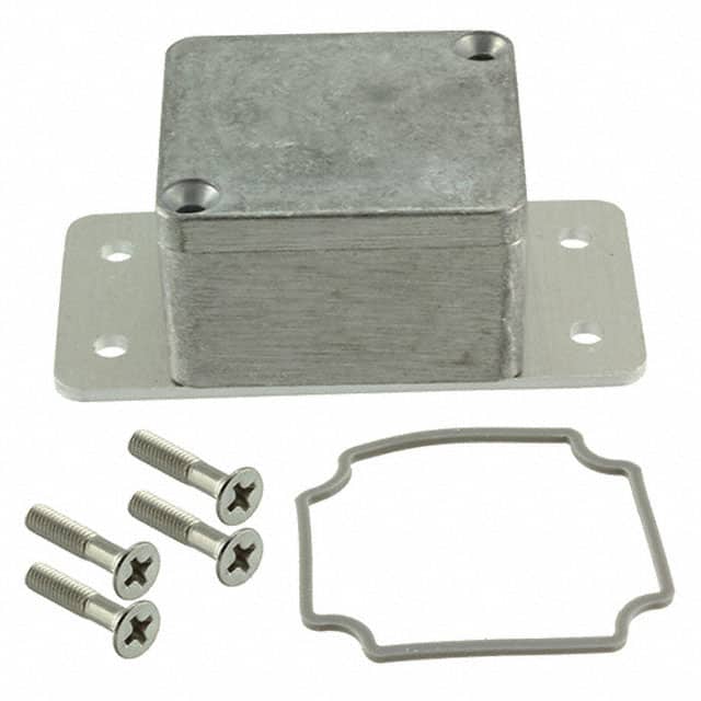 AN-2804-A BOX ALUM NAT 4.535"L X 3.543"W