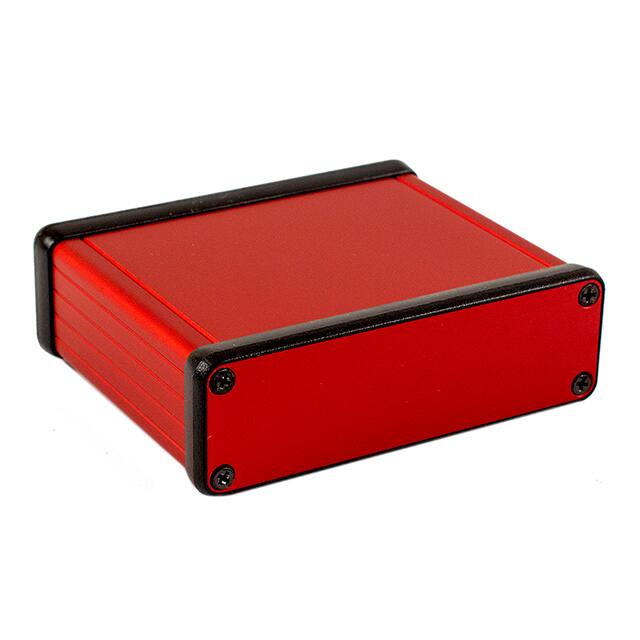 1455L801RD BOX ALUM RED 3.15"LX4.05"W