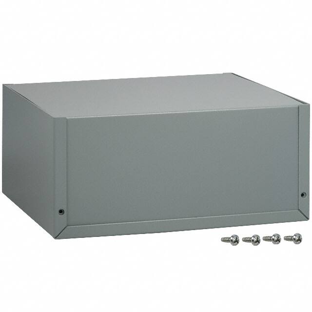 1411R BOX ALUM GRAY 7.980"L X 6.010"W