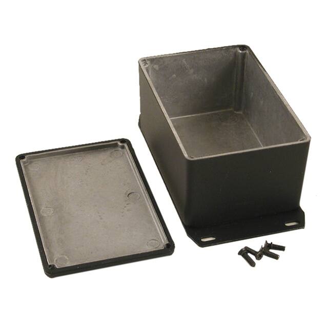1590WTFBK BOX ALUM BLACK 4.744"L X 3.150"W