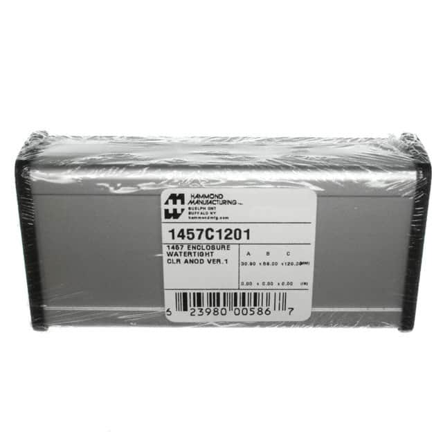1457C1201 BOX ALUM NAT 5.061"L X 2.441"W