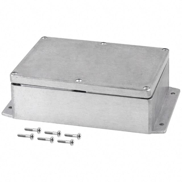 AN-2856-A BOX ALUM NAT 6.730"L X 4.760"W