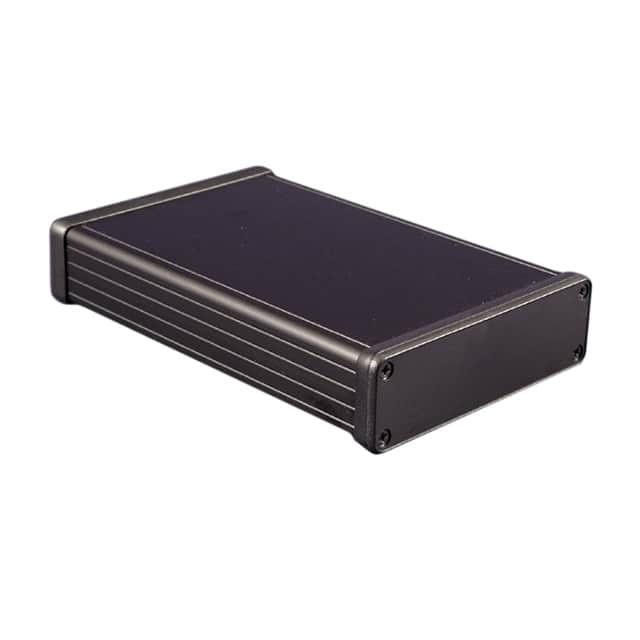 1455L1602BK BOX ALUM BLACK 6.299"L X 4.055"W