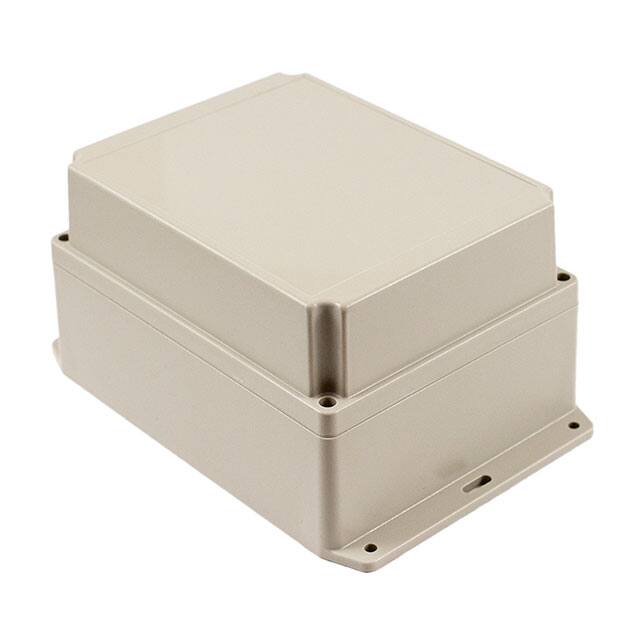 RP1385BF BOX ABS GRAY 8.660"L X 5.910"W