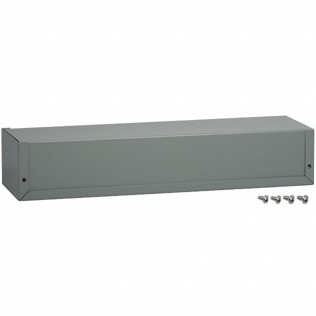 1411W BOX ALUM GRAY 11.990"L X 3"W