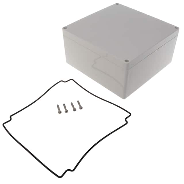 1554WAGY BOX ABS GRAY 7.087"L X 7.087"W