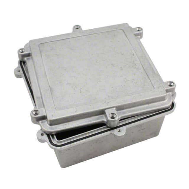 IPS-3927 BOX ALUM NAT 6.378"L X 6.378"W