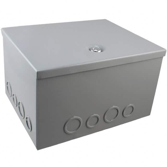 JBH-4959-KO BOX STEEL GRAY 6"L X 8"W
