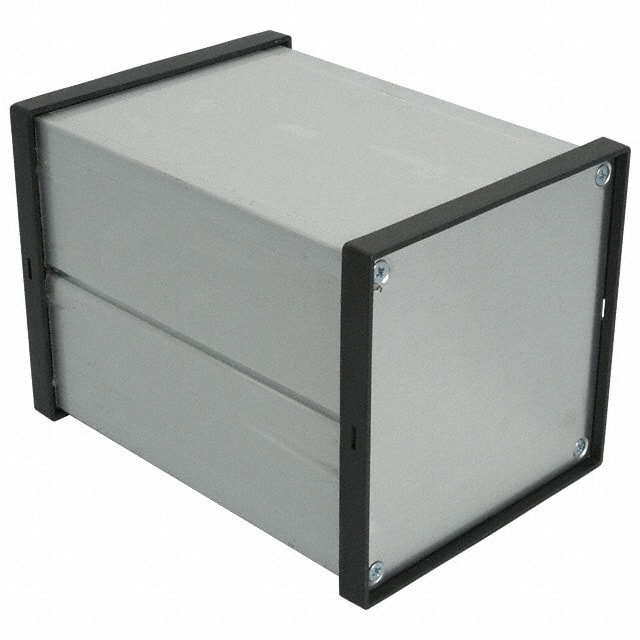 EX-4541 BOX ALUM BLACK/SLV 5.38"LX3.78"W