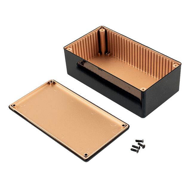 1591RDBK BOX ABS BLACK 5.906"L X 3.150"W