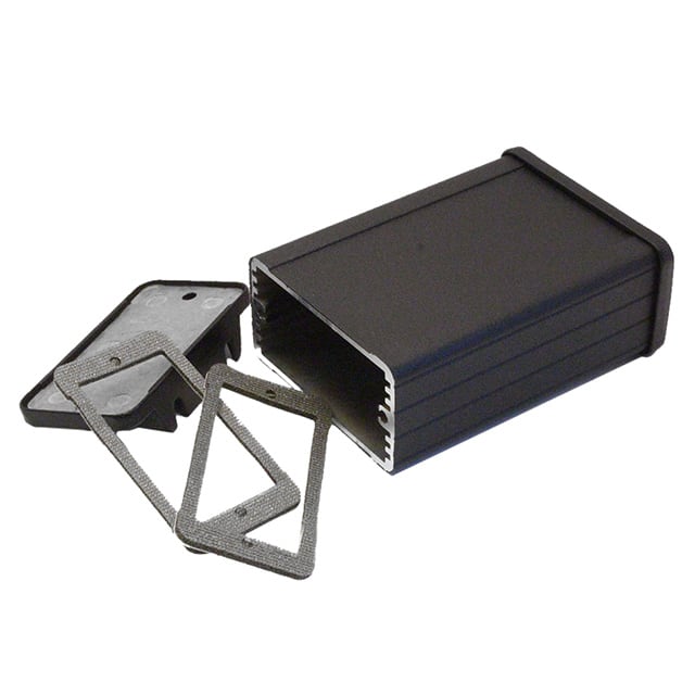 1457C802EBK BOX ALUM BLACK 3.523"L X 2.441"W