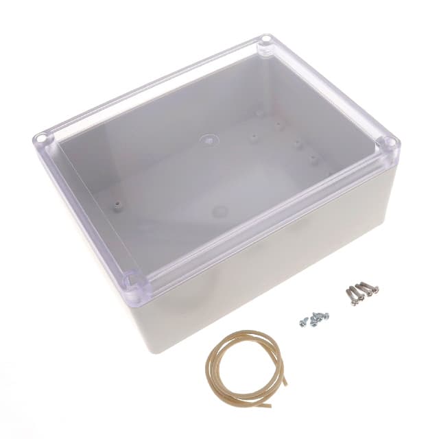 RP1280C BOX PLAS WHT 7.360"L X 5.790"W