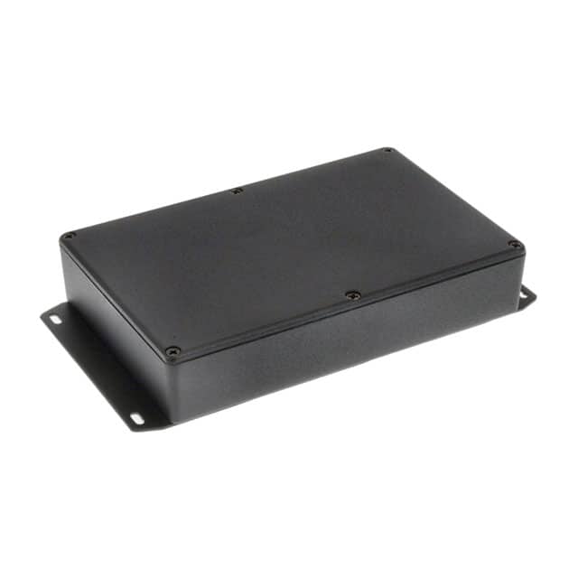 1590DDFBK BOX ALUM BLACK 7.402"L X 4.724"W