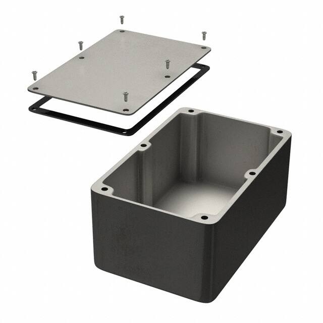 1550WH BOX ALUM UNPTD 8.740"L X 5.748"W