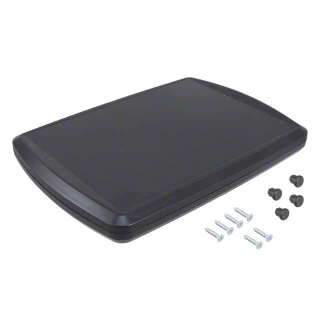 TB-32614-B BOX ABS BLACK 12.677"L X 9.134"W