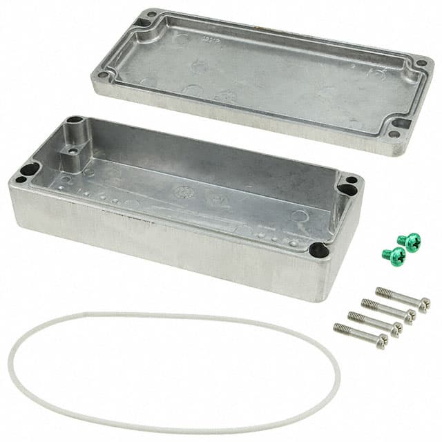 010615038 BOX ALUM UNPAINTED 5.91"LX2.52"W