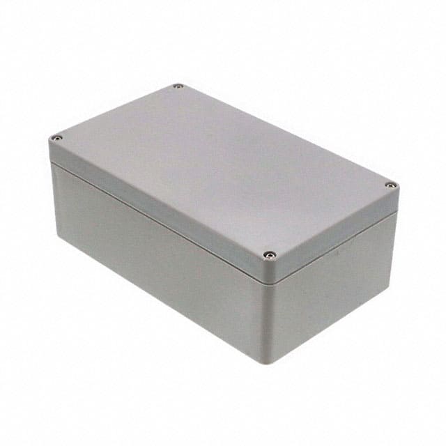 RB85P06G24G BOX PLASTIC GRAY