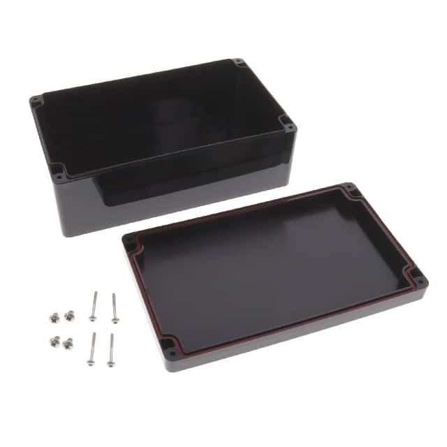 RB85P06B24B BOX PLASTIC BLACK