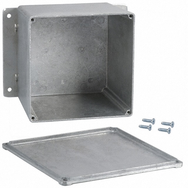 CU-4475 BOX ALUM NAT 4.750"L X 4.750"W
