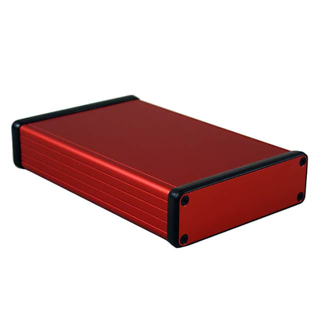 1455L1601RD BOX ALUM RED 6.299"L X 4.055"W