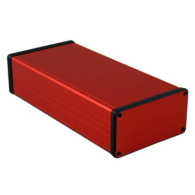 1455N2201RD BOX ALUM RED 8.661"L X 4.055"W