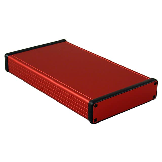 1455P2201RD BOX ALUM RED 8.661"L X 4.921"W