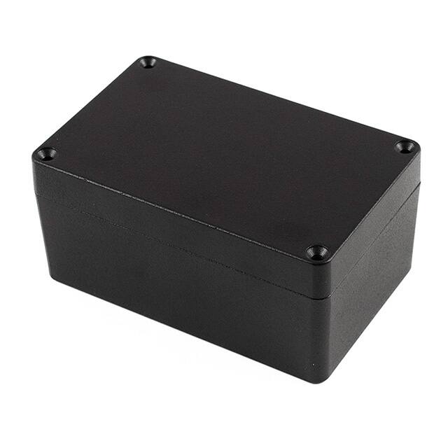 1590Z120BK BOX ALUM BLACK 4.906"L X 3.138"W