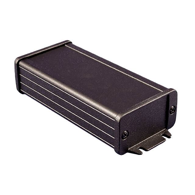 1457C1202EBK BOX ALUM BLACK 5"L X 2.441"W
