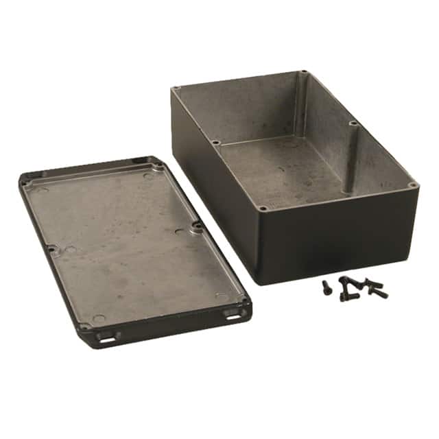 1590WR1FLBK BOX ALUM BLACK 7.559"L X 4.380"W