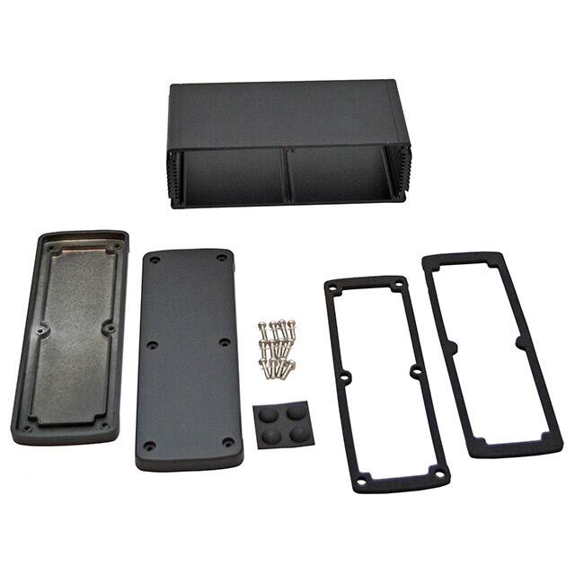 EXN-23363-BK BOX ALUM BLACK 3.504"L X 6.996"W