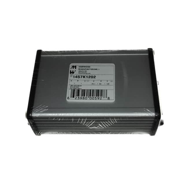 1457K1202 BOX ALUM NAT 5.118"L X 3.418"W